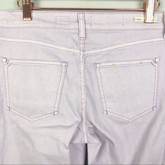 ANTHROPOLOGIE | PILCRO Light Purple Stet Jeans Women’s Size 26 (2) - Picture 10 of 11